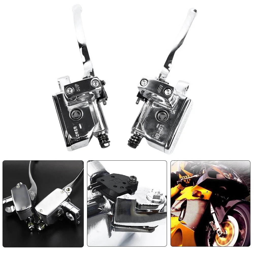 

Master Cylinder Brake Levers Compatible with For Suzuki For Intruder 800 1400 1500 Easy Installation for Metric Bikes