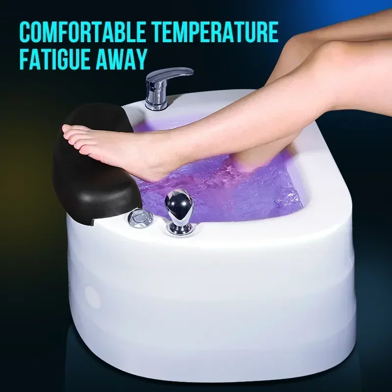 pedicure bowl with foot rest foot spa massage