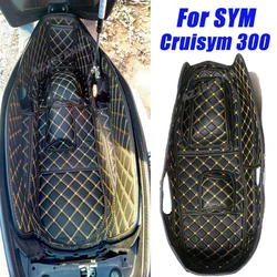 Per SYM Cruisym300 Cruisym 300 scatola di immagazzinaggio del motociclo sedile secchio fodera cuscino antiurto rumore anomalo prevenire graffi