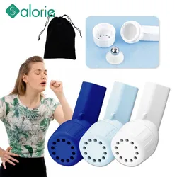 Lung Breathing Trainer Inspiratory Expiratory Muscle Exerciser Drug-Free Respiratory Therapy Pneumonia Breath Training Device