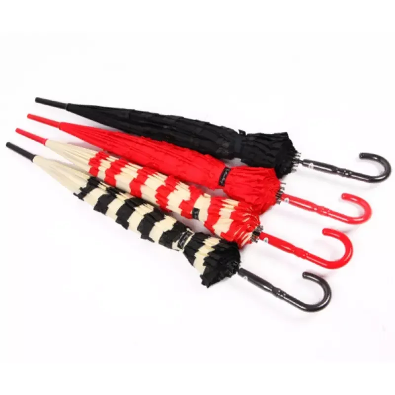Lotus new popular 16-bone romantic red lace wedding pagoda-shaped women's umbrella