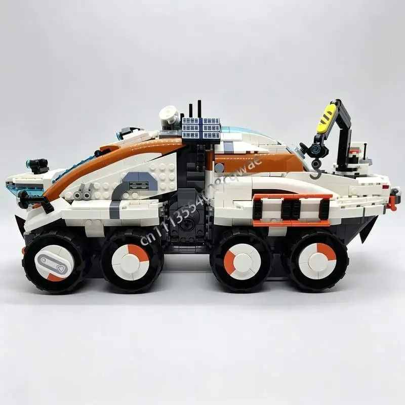 1561PCS MOC EV-G4 Command Rover Space Exploration Vehicle Model Brick Custom Puzzle DIY Assembly Educational Toy Display Gifts