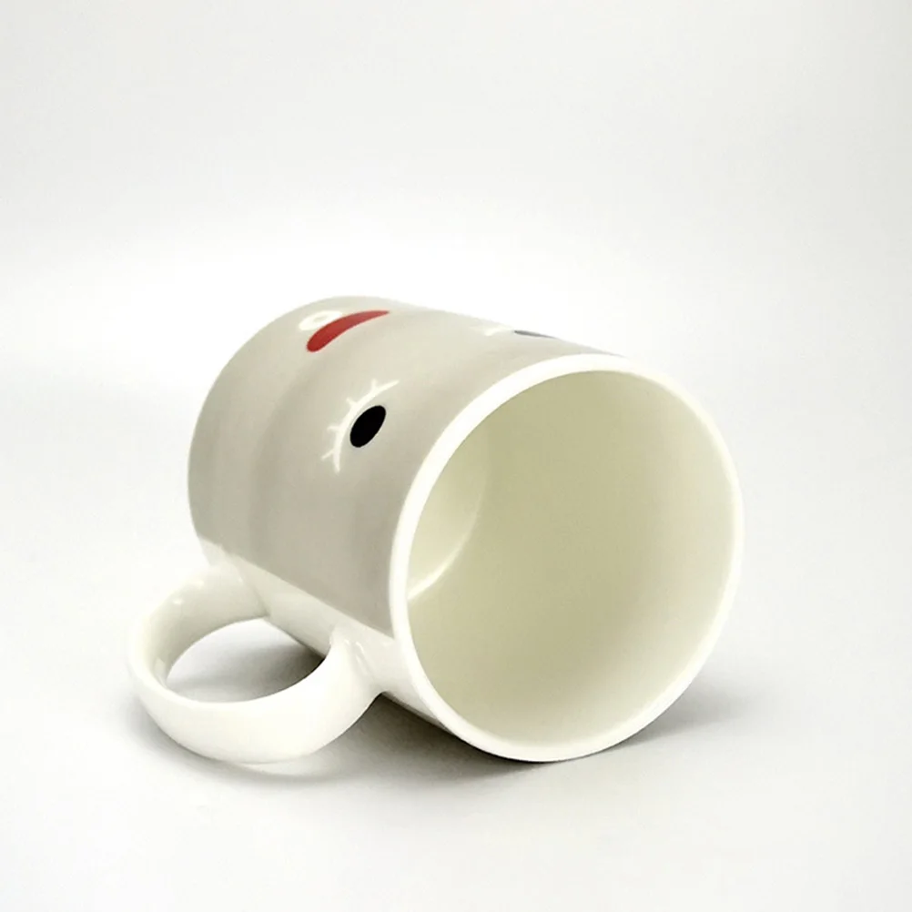 

Color Changing Mug Cup Black White Ceramic 11x77x91cm Heat Sensitive Tea Coffee Hot Beverage Color-Changing Heat Mug