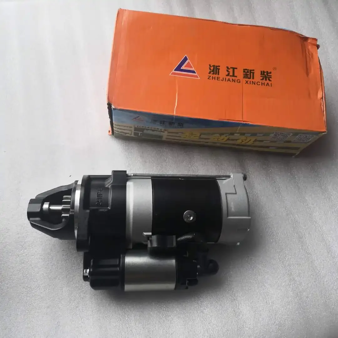 For HELI Hangzhou forklift 3 tons starter motor Xinchai 490 starter QDJ1308L 12V3KW starter high quality Forklift accessories