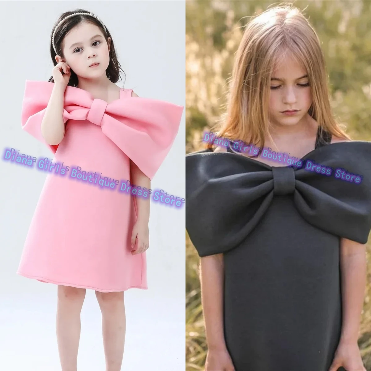 Fashion Lovely Flower Girl Dress High End Evening Gown Children Model Show Little Baby Girls Birthday Feast Customised Gowns