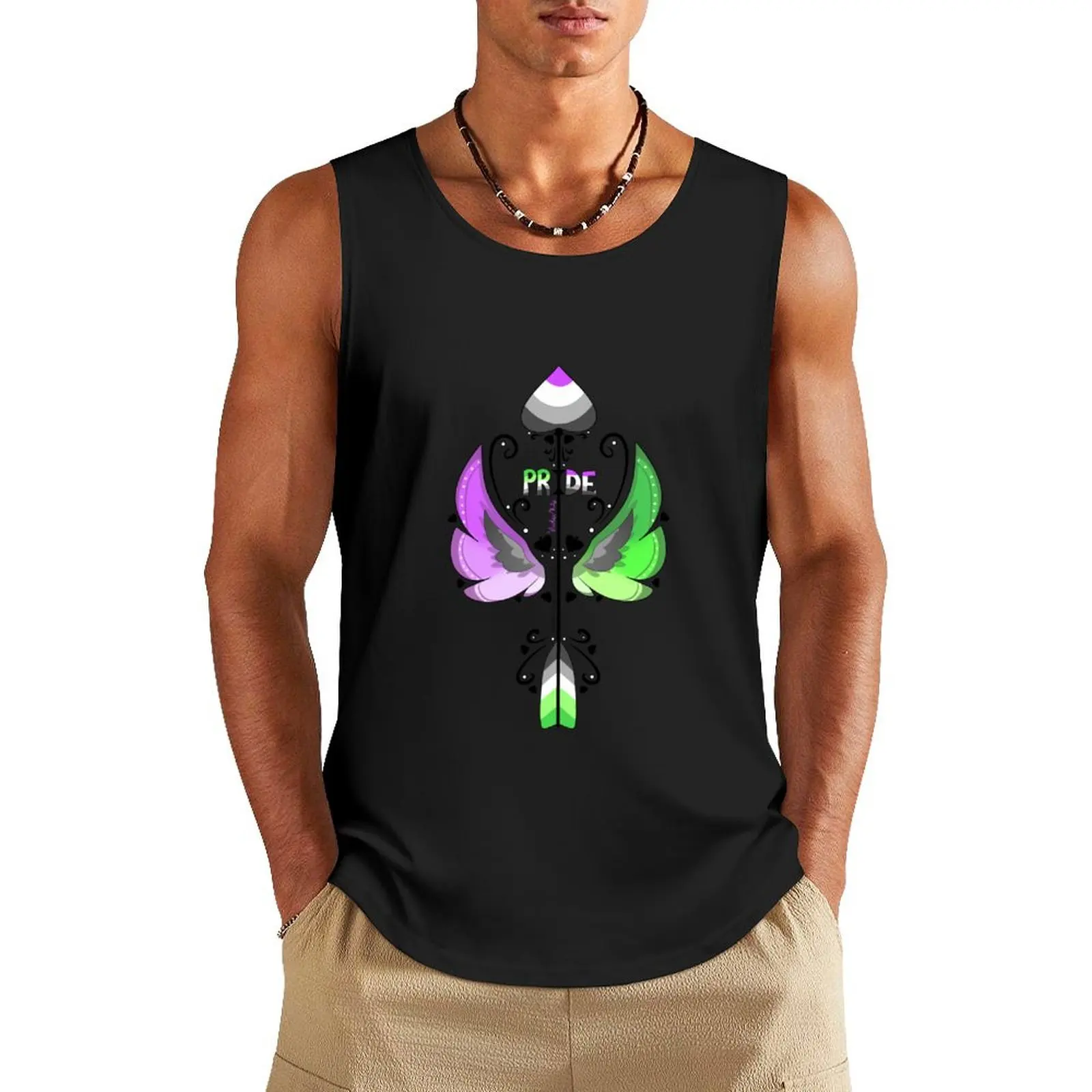 Arrow Ace Tank Top fitness clothing for men basketball clothing