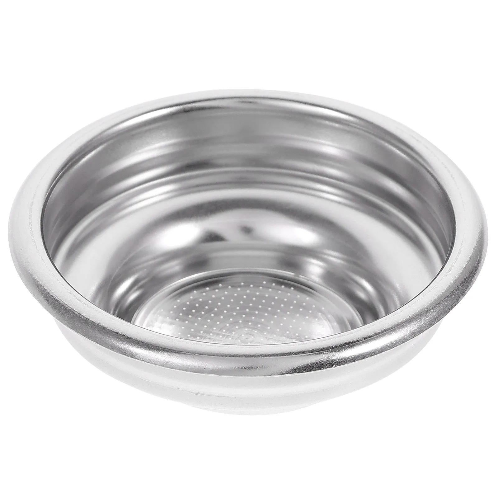 Stainless Steel Espresso Coffee Filter for Italian-Style Powder Bowl – Single-Layer Dripper for Home & Professional Use