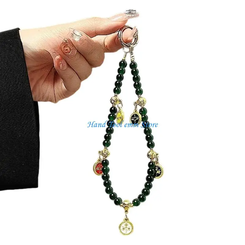 

H37F Chinese New Year Phone Lanyard Featuring Beaded Pattern