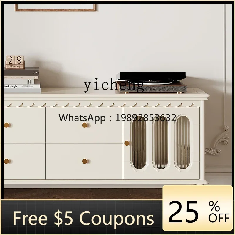 

GZ ZZ TV cabinet coffee table complex combination ancient solid wood high living room storage cabinet