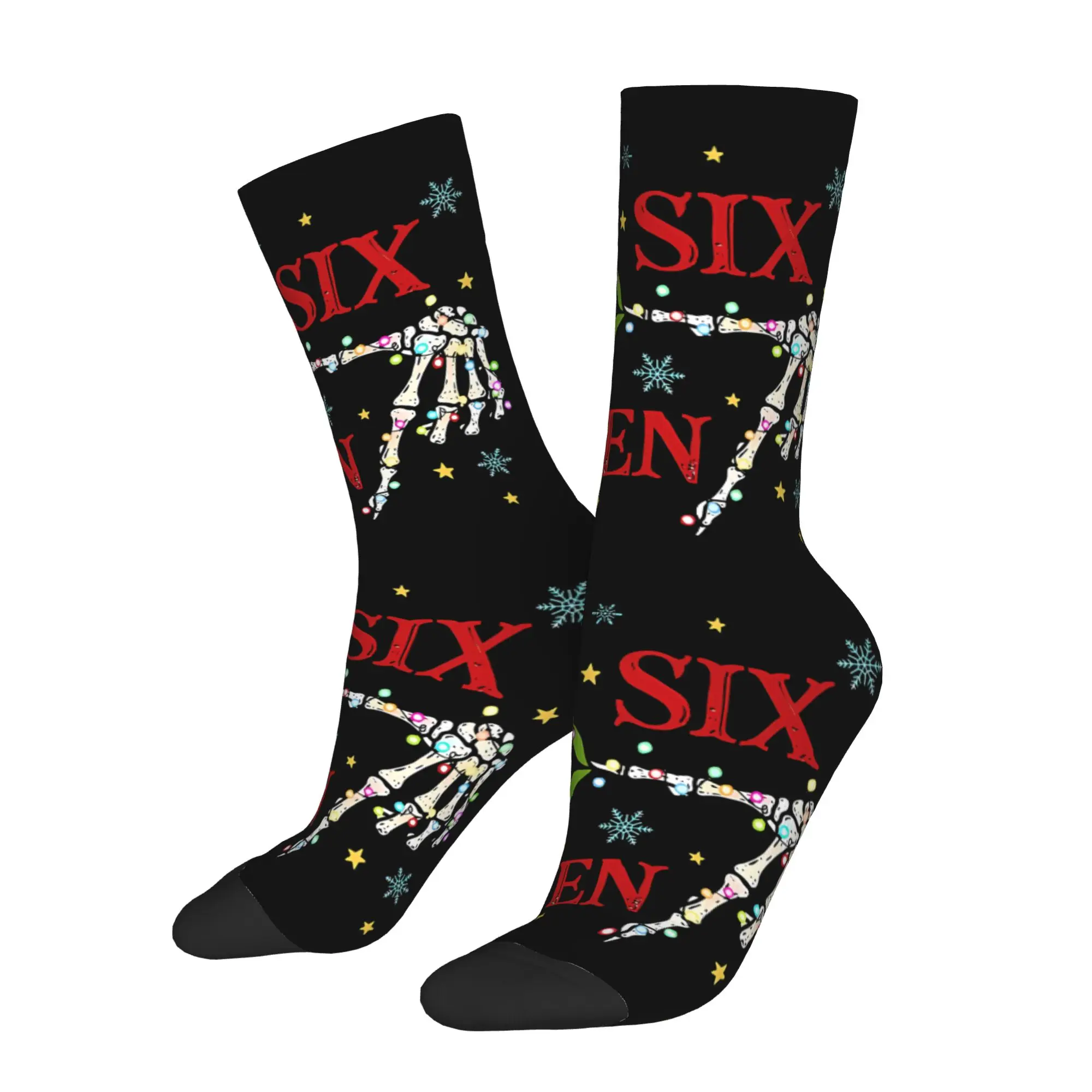 

Brain Rot Meme 6 7 67 Six Seven Weekend Sock Printed Man Polyester Fashion