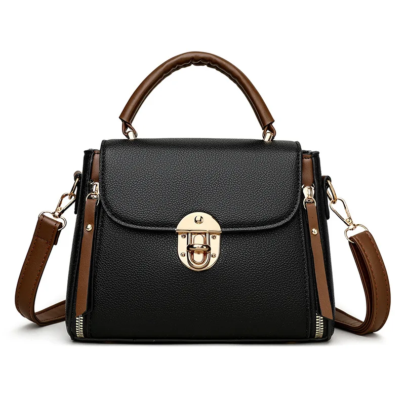 

Fashionable Texture Women's New Multi Compartment Women's Bag, Simple and Popular Women's Shoulder and Crossbody Handbag