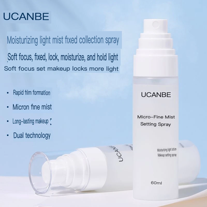 

UCANBE Moisturizing Light Mist Setting Spray Locks Makeup, Holds Makeup, Moisturizes And Adheres Well, Fine Mist Moisturizes