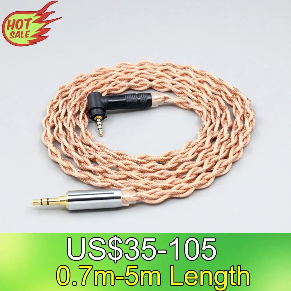 

LN008490 Graphene 7N OCC Shielding Coaxial Mixed Earphone Cable For Fostex T50RP 50TH Anniversary RP Stereo Headphone