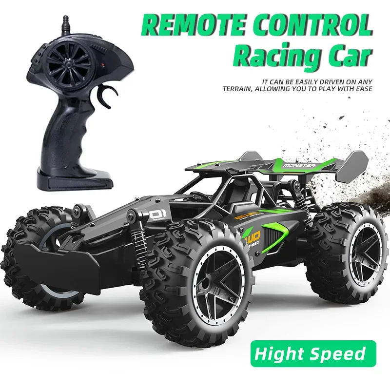 

RC Buggy Grass Sand Land 2.4G Initial High Speed Car Rechargeable Boys RC Toys Kids RC Car Birthday Gift