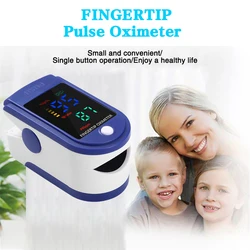 Pulse Oximeter Finger Clip Pulse Monitor Home Monitoring Pulse Oximeter Blood Oxygen Saturation Detector Clip