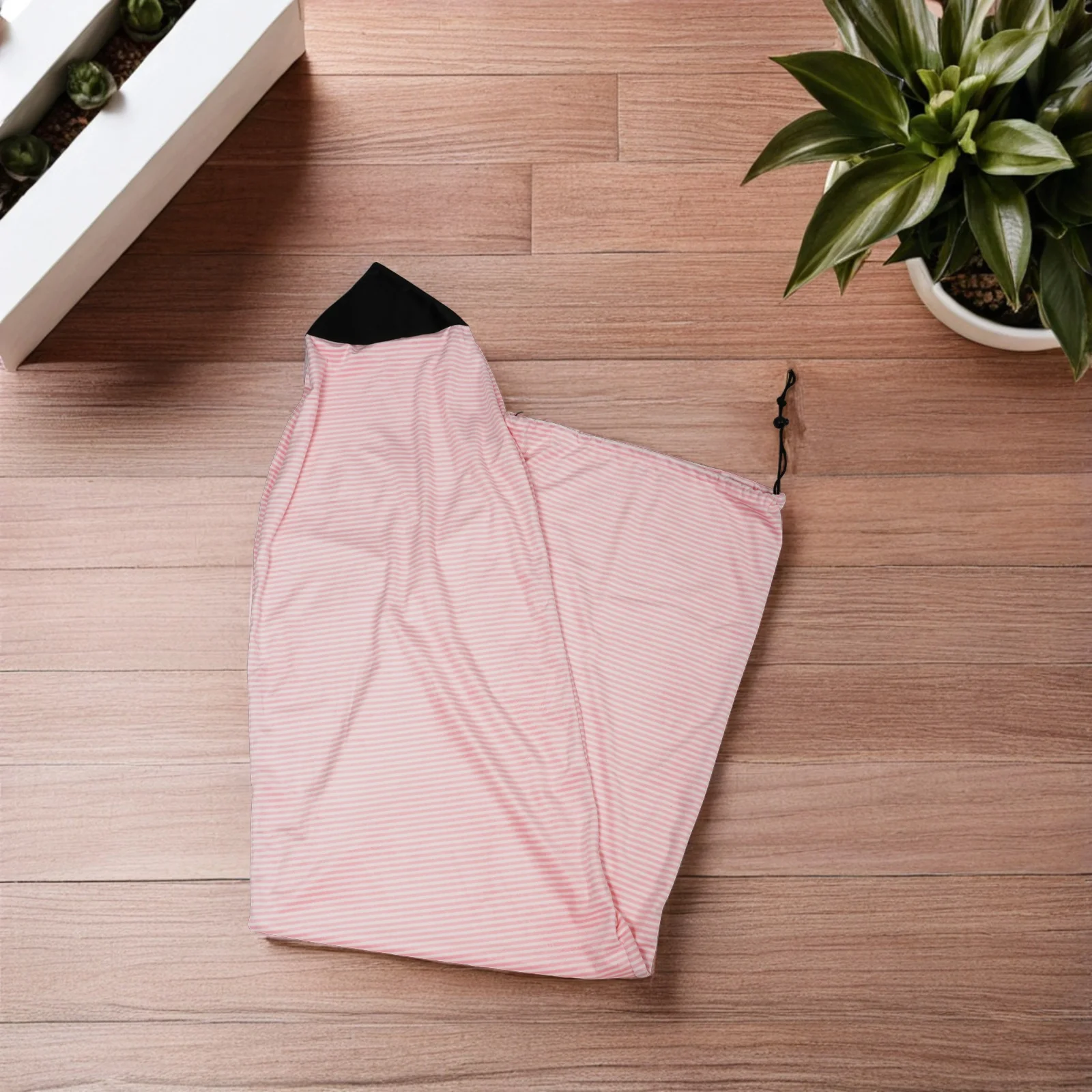 Surfboard Protective Sleeve Universal Fit Pink White Surfboard Cover For Longboard Padded Board Sock For Transport