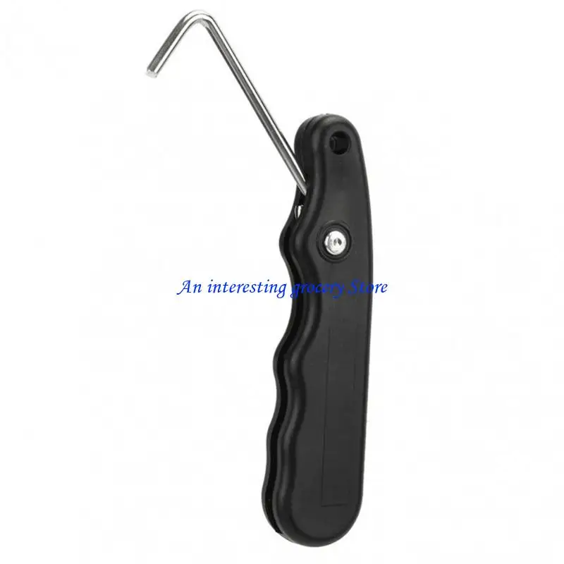 

652D Durability Skate Lace Tightener with Strong Hook Stainless Steel Lace Tightener Tool For Sports Enthusiasts