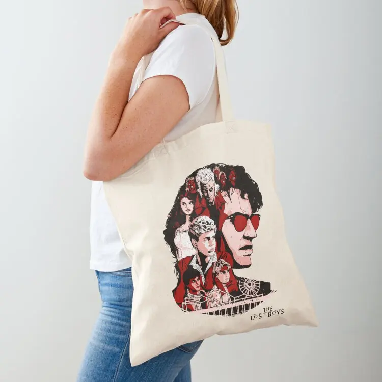 THE LOST BOYS - SEEING RED Tote Bag tote bags aesthetic shopping trolley bag custom canvas bag