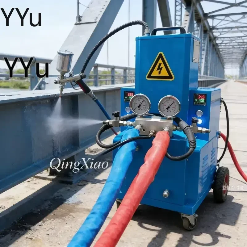 for Dual Component Polyurea Spray Machine Roof Leak Repair Professional Polyurethane Foam Sprayer Exterior Wall Insulation