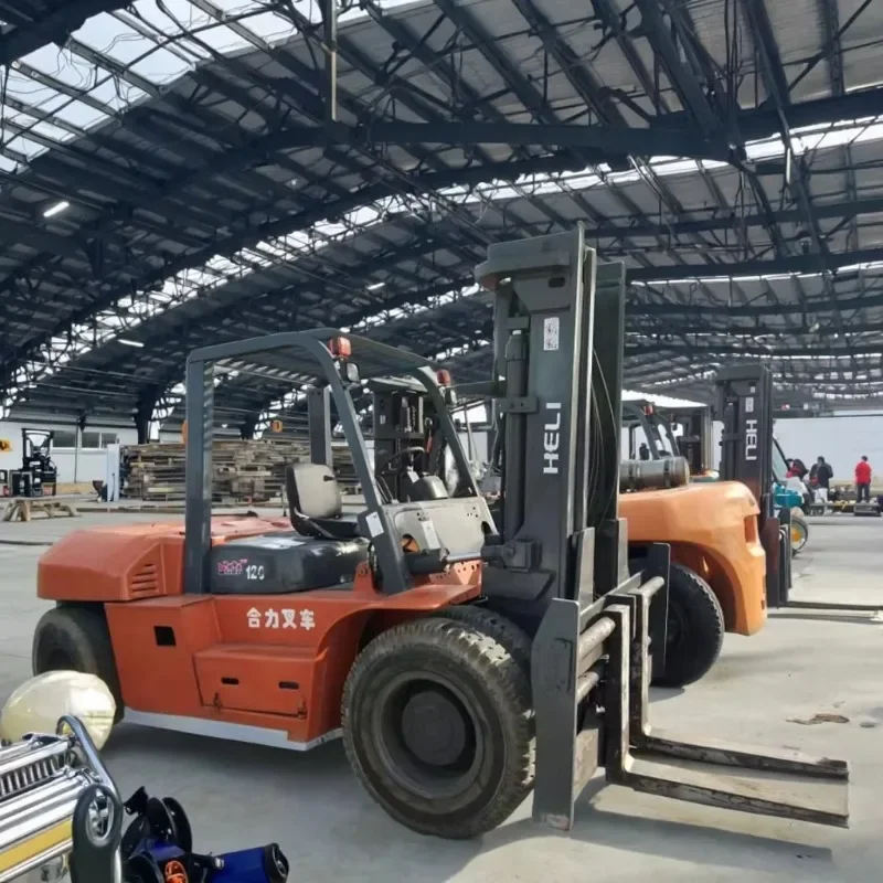 Resultant 5/8 Tons Internal Combustion Engine Forklift Hangzhou 6/5/7 Tons Loading And Unloading Forklift