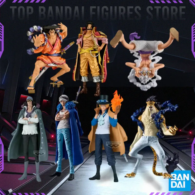 

Фигурки Bandai One Piece KING OF ARTIST: Луффи, Гир 5, Бонни, Луци, Сабо, Шанкс. В наличии. Коллекционные анимационные украшения. Подарок.