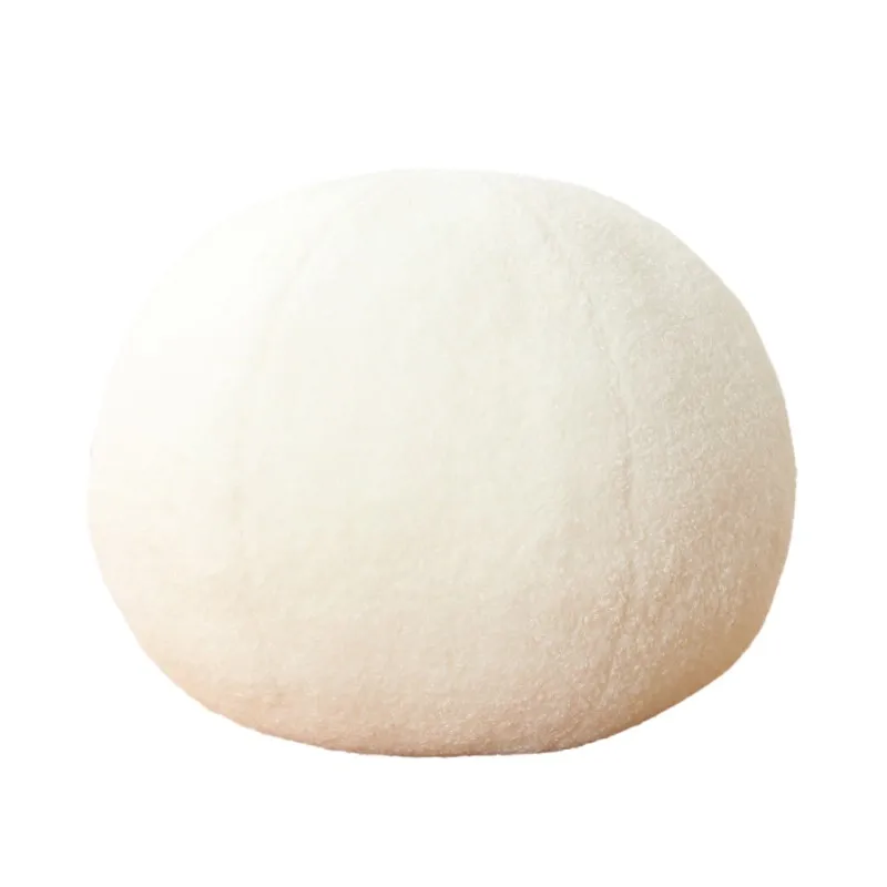 Ball Pillow Nordic Round Throw Pillows Boucle Ball Pillow Sphere Shaped Pillow Round Decorative Pillow for Couch, Sofa, Bedroom
