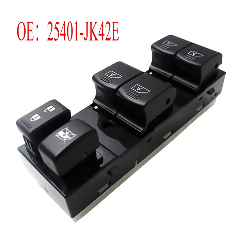 

For Infiniti G35 G37 Q40 Left Front Electric Door Window Regulator Switch 25401-JK42E Master Power Window Lifter Control Switch