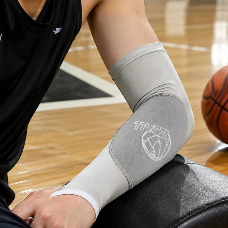 Athletic Arm Sleeves for Fitness Training and Cycling, with Hand-to-Elbow Coverage and a Close Stretch Construction 24BD