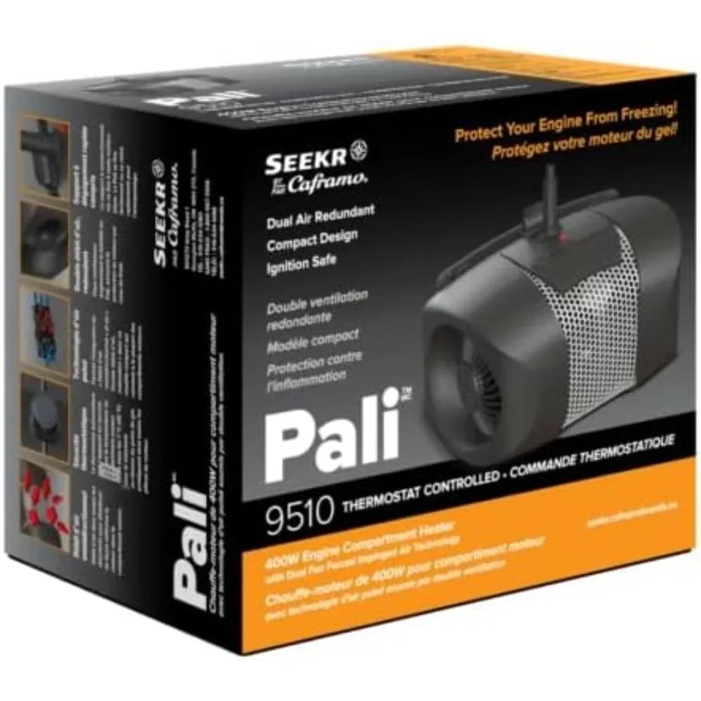 SEEKR by  Pali,Boat Engine Compartment Heater with Automatic Thermostat, Ignition Proof, Safe Self-Regulated PTC Elemen