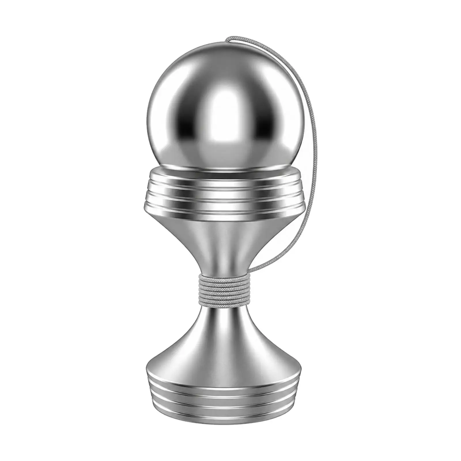 Metal Finger Top Fidget Spinner Skill Toy Aluminum Alloy Pocket Sized Sensory Tool for Stress Relief