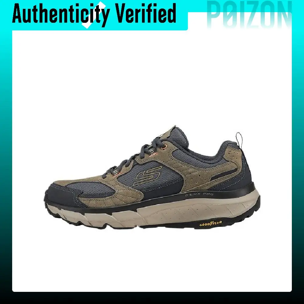 Skechers D'Lux Pro, Zapatos Deportivos para Hombre, Resistentes a la Abrasión, Transpirables, Ligeros, de Caña Baja, Color Taupe 237755-TPMT