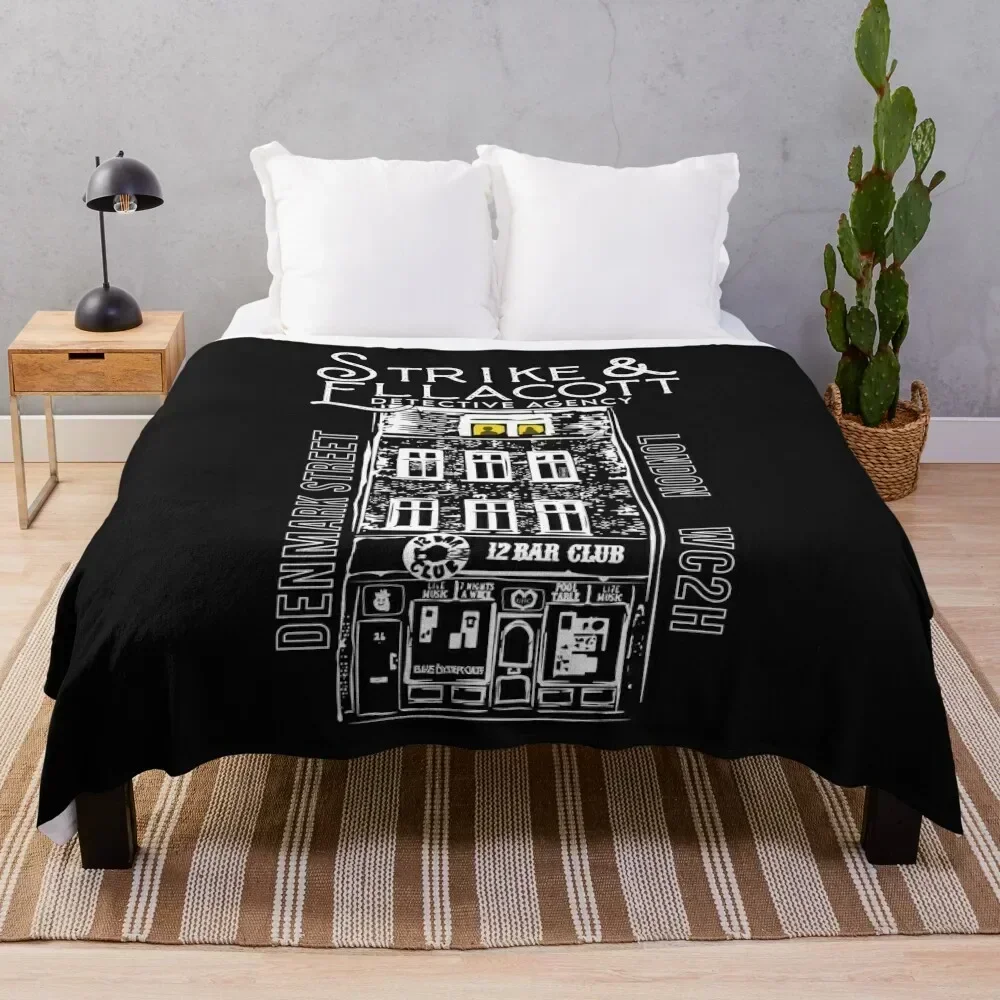 Cormoran Strike and Robin Ellacott Throw Blanket Soft Plush Plaid Soft Plaid Sofa Throw Blankets For Bed Blankets
