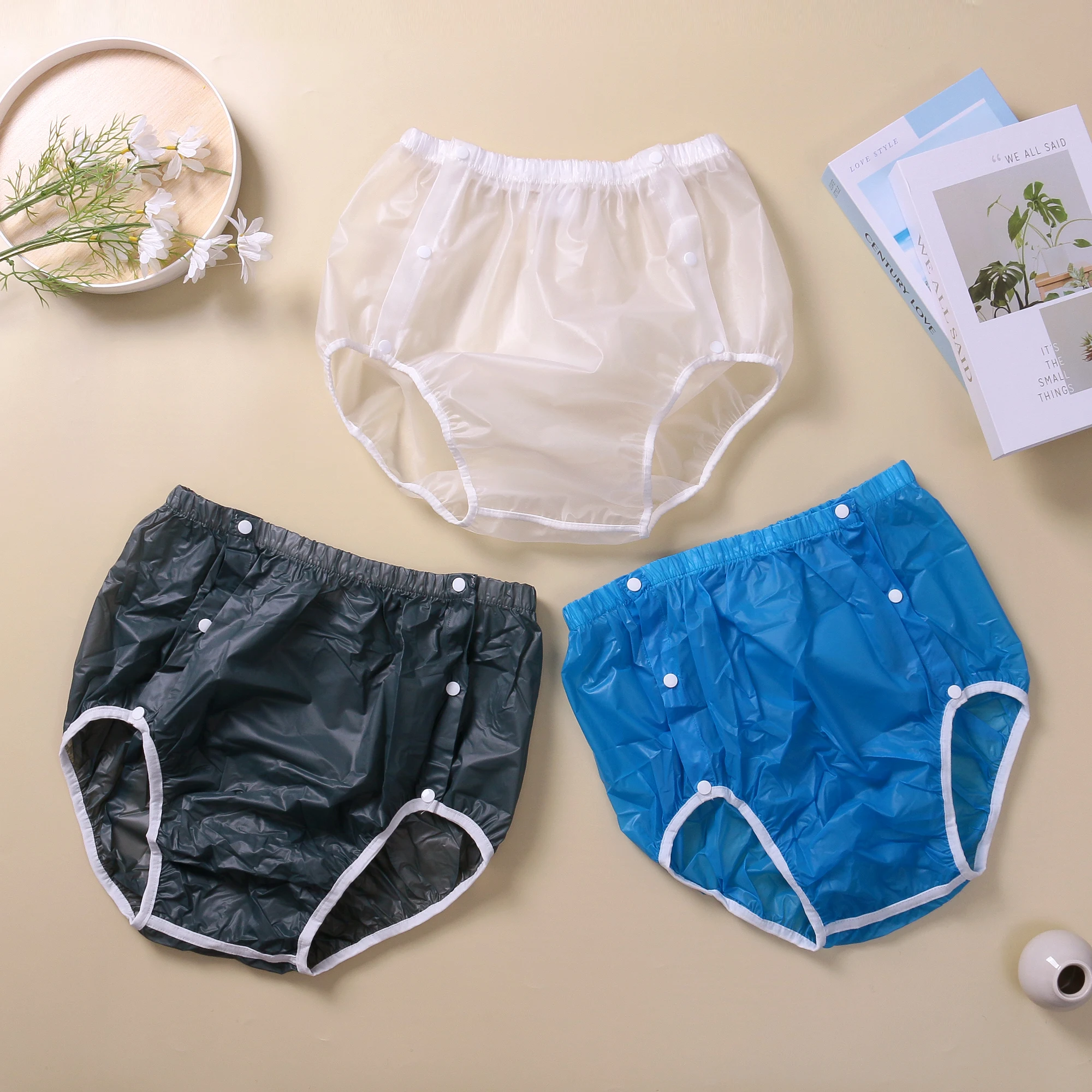 AIO Cloth Diapers For Adults Men And Women Adult Diaper Covers Incontinence Briefs Elderly And Disabled Adult Nappies Washable
