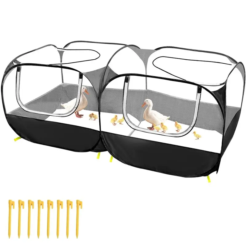 

Клетка для кошек AB66 с отсоединяемым основанием, двусторонняя защита от солнца, для использования в помещении и на улице, для путешествий, для кошек и других животных