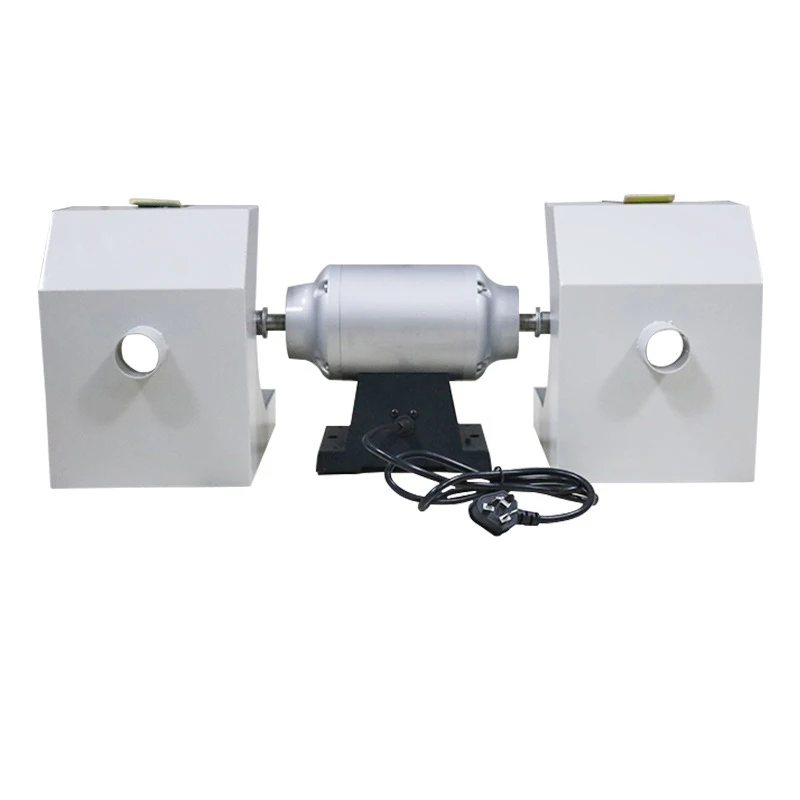 

NEW NEW Double top polisher Laboratory Equipment Polishing Lathe Grinding Polisher For Dental Laboratory Dust Cover