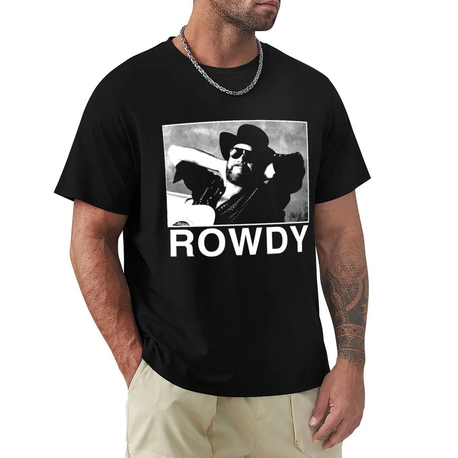 Rowdy T-Shirt man t shirt cotton T-Shirt