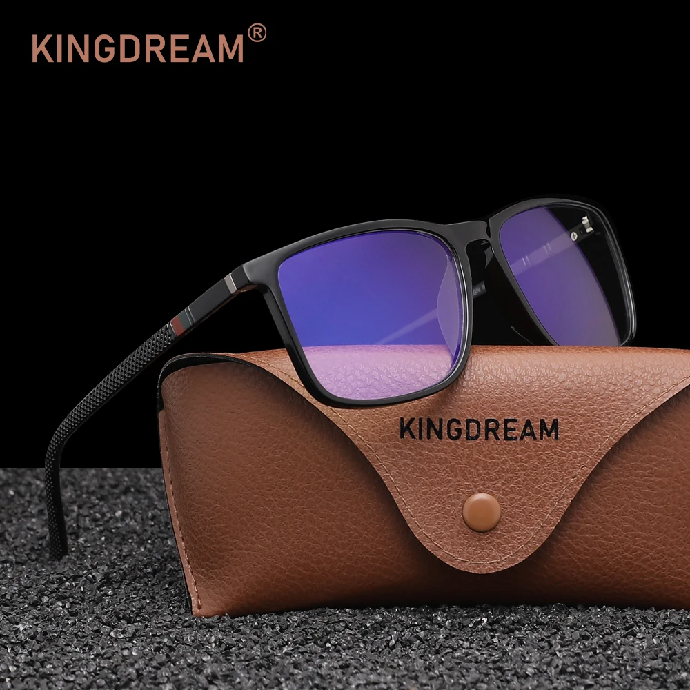Rechteckige, blaues Licht blockierende Brille für Damen und Herren, leicht, klar, transparent, Telefon, Anti-Blue-Ray-Brille