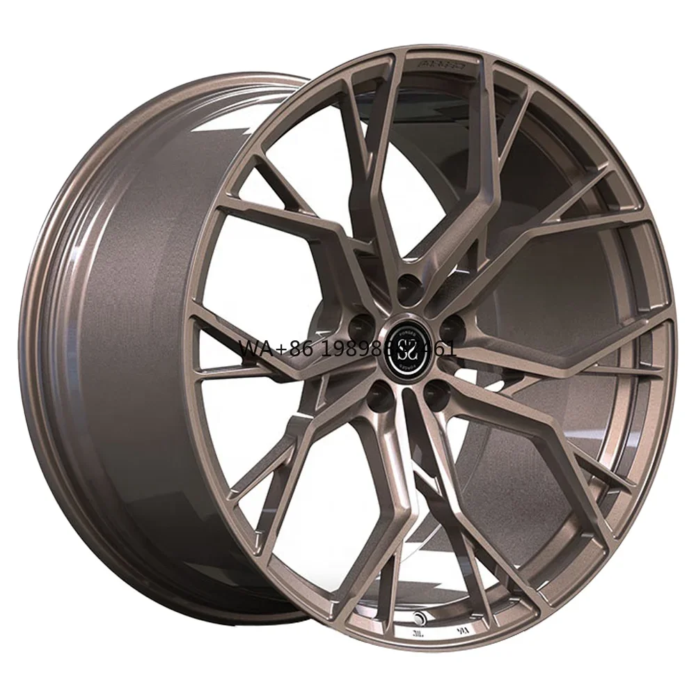 

100% Quality Guarantee T6061-T6 Aluminum 18 19 20 21 22 Inch Concave 2 Piece Forged Alloy Wheels