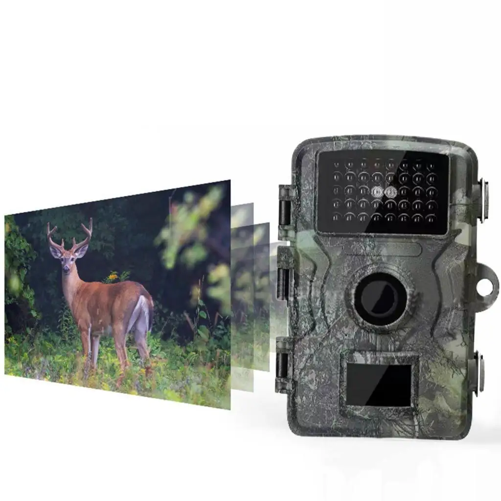 1920x1080 Trail Game Camera 49ft Night Vision Waterproof LED 40Pcs 2.0in Screen