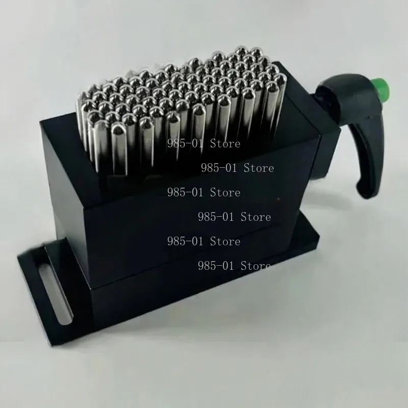 Stainless steel flexible fixture with 30x79mm flexible claw, universal CNC assembly clamp for marking machine fastening use