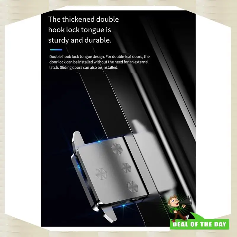 

24-Hour Delivery Tuya 3D Smart Locks With WIFI For Glass Door-Camera Fingerprint Face Recognize Card Password Biometric Key App