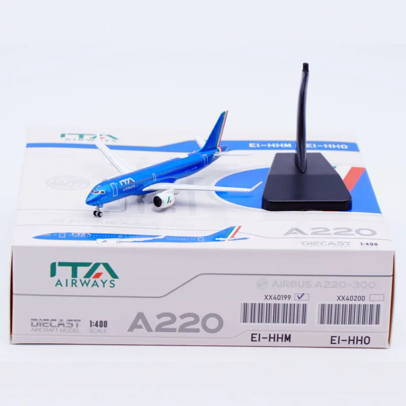 XX40199 Alloy Collectible Plane Gift JC Wings 1:400 ITA Airways \