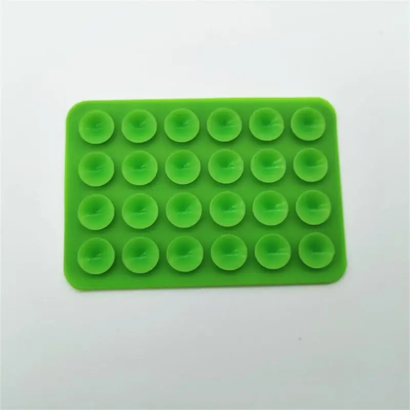 Single-sided Sticky Suctio Save Space Applicable To Ipad Single-sided Silicone Anti-slip Mobile Phone Accessories 24 Suckers