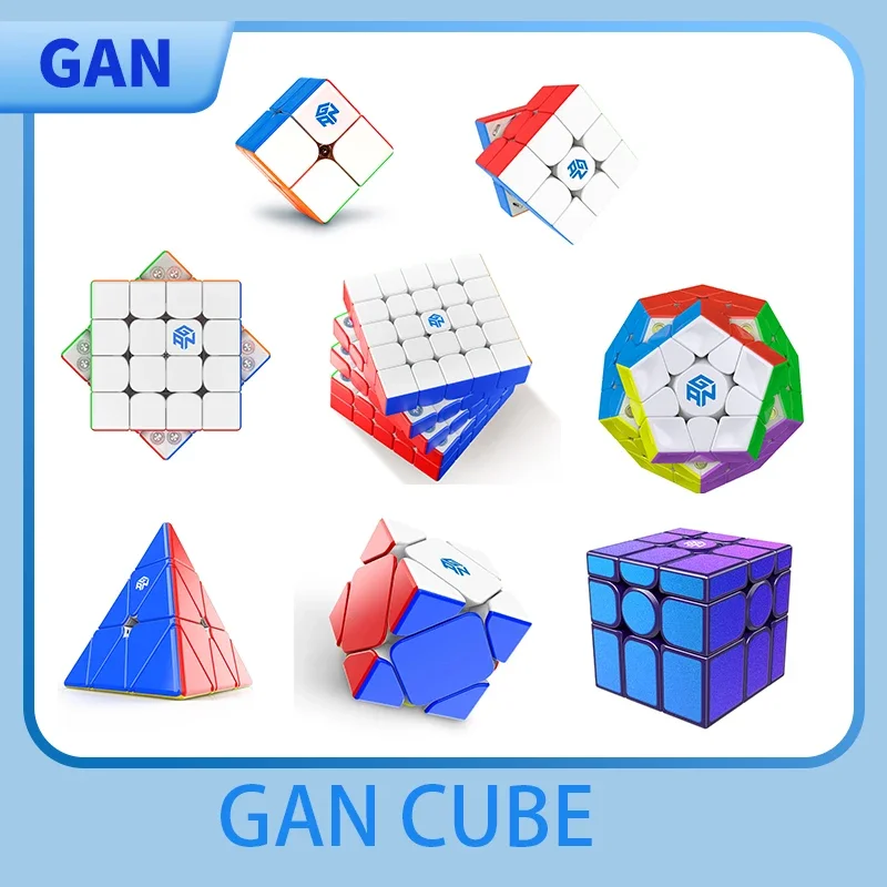 [Cube Crazy] GAN Cube 3x3 GAN 11 12 13 14 15 460M V2 562 Megaminx Pyraminx Skewb Magnetic Magic Speed Cube Stickerless
