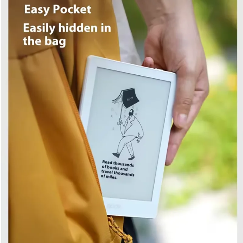 جديد BOOX Poke6/6S أسود 6 بوصة قارئ الكتب الإلكترونية 300ppi الخلفية مع بلوتوث وواي فاي كتاب إلكتروني صغير 32 جيجابايت ذاكرة تشغيل أندرويد #5