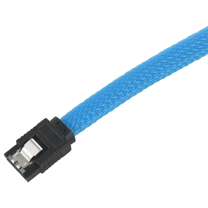 SCLS 5 шт. 50 см SATA 3.0 III SATA3 7-контактный кабель для передачи данных 6 Гбит/с SSD Кабели для передачи данных жесткого диска с нейлоновым рукавом Премиум-версия