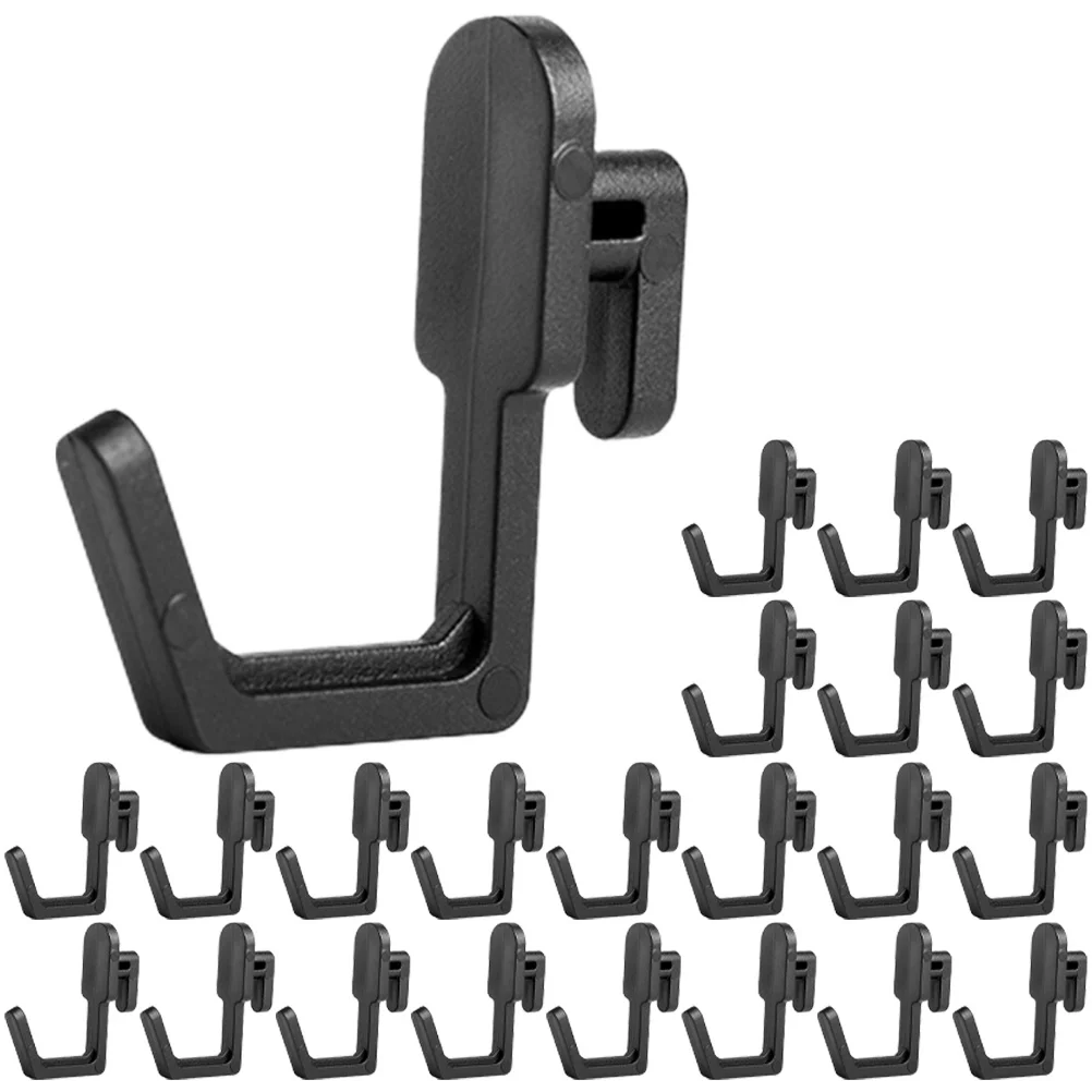 

30Pcs J Shaped Pegboard Hook Peg Board Tool Organizer Heavy Duty Hooks for Workshop Garage Kitchen Pegboard Hook