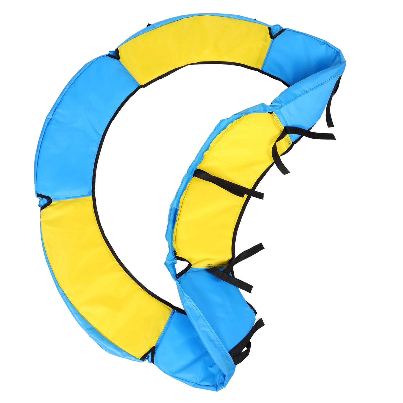 

Trampoline Round Cover Home Protecting Pad Break Resistance Indoor Outdoor Accessory Easy Attach Remove Safety