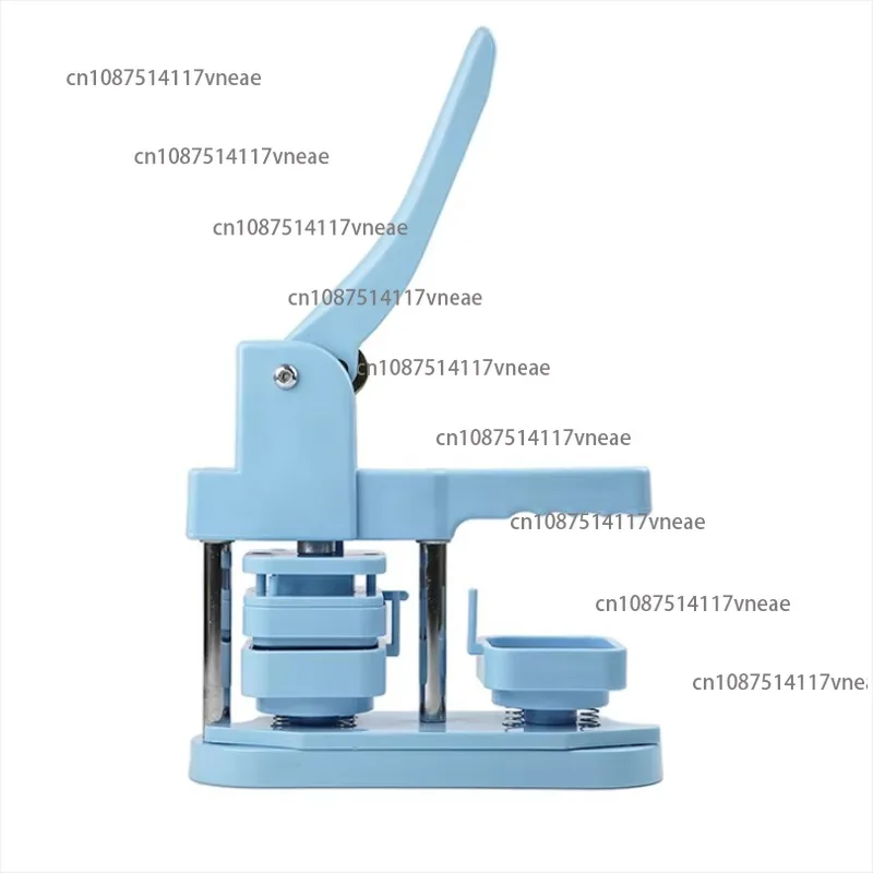 Blue 50mm Square Magnet Making Machine Plastic Machine with 100 Sets Fridge Making Materials