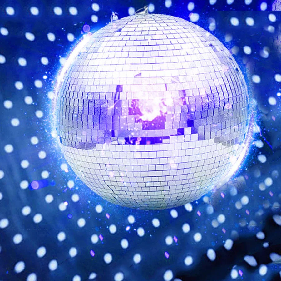 Hanging Mirror Disco Ball Ornament Glass Disco Balls Decoration Reflective Mini Disco Ball For Stage Bar Party Wedding Decor